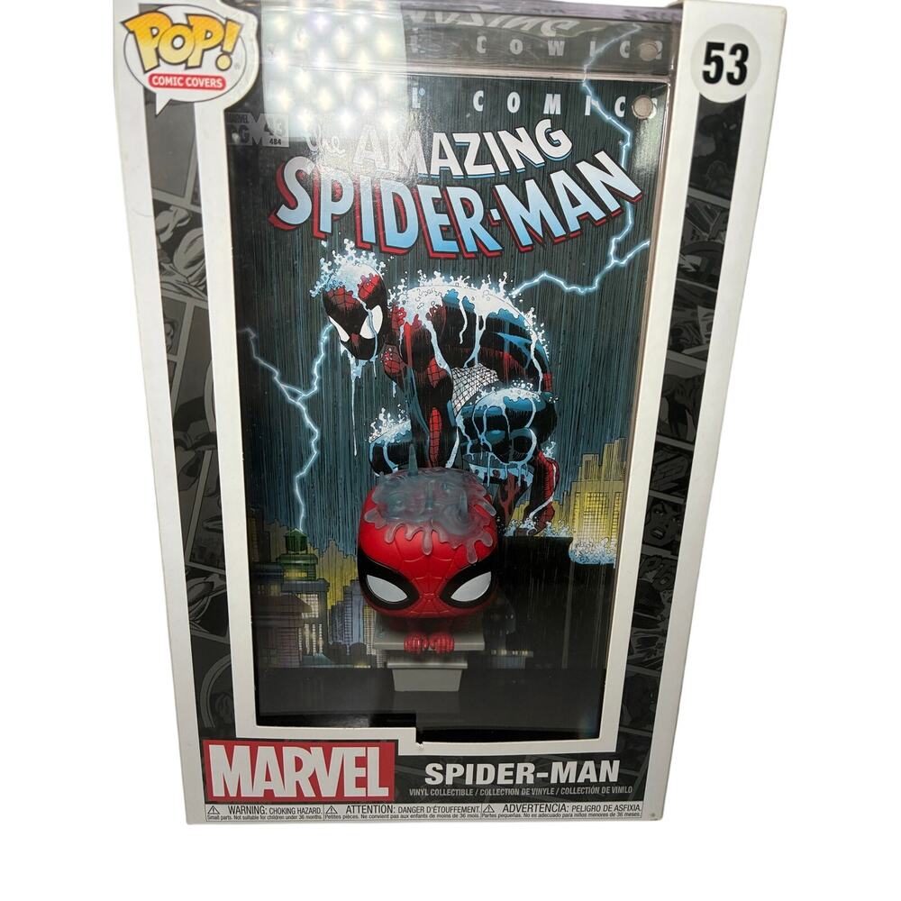 Funko Pop Comic Covers Spider-Man #53 Target Exclusive w/Protector